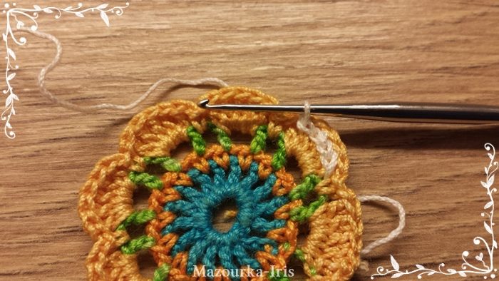 crochetクロッシェ編み図