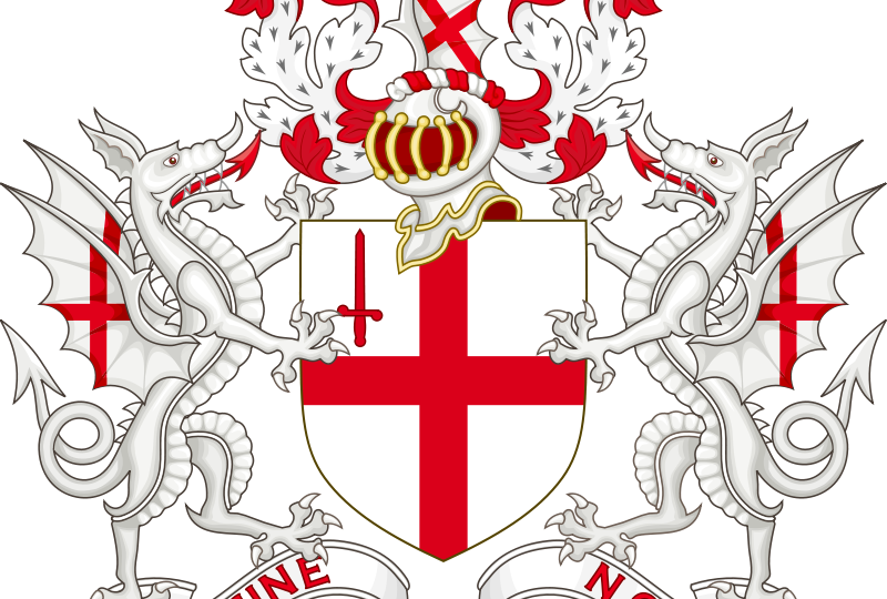 ロンドン市旗紋章 Mazourka Iris